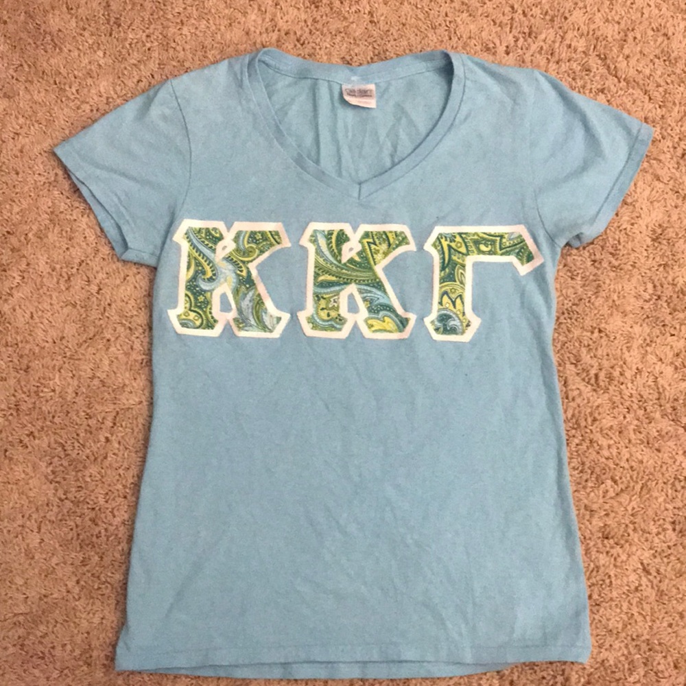 Kappa kappa gamma embroidered T-shirt